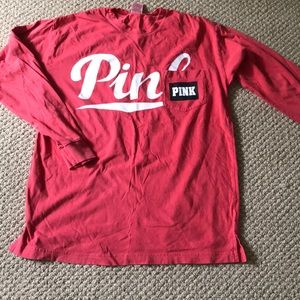 PINK Victoria’s Secret Long Sleeve Tee